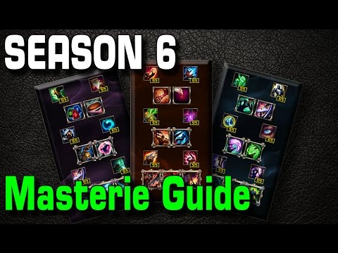Season 6 - Masterie Guide/Tutorial | League of Legends [GER]