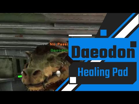 Simple Daeodon healing pad for war or breeding. Ark: Survival Evolved PvP/PvE