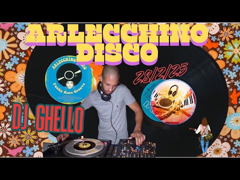 ARLECCHINO DISCO DJ GHELLO 28 FEBBRAIO 2025
