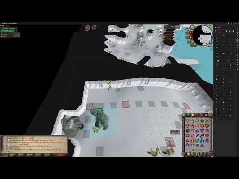Proper entrance for bandos kiting