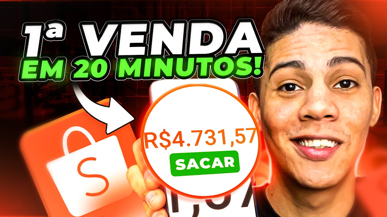 Como Fazer a Primeira Venda na Shopee em 20 Minutos Passo a Passo do Zero (100% Possível)