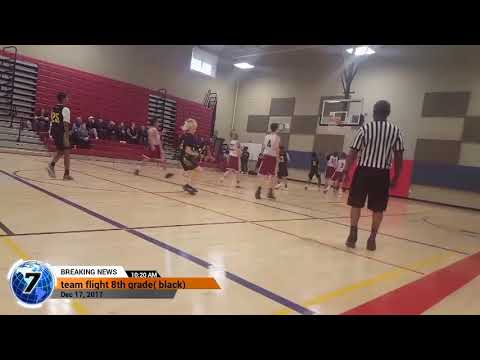 Team flight 8th grade (black) V.S Fusion (Highlights)