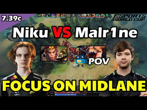 Malr1ne Primal Beast VS Niku Monkey King | Focus on Midlane | 7.39c