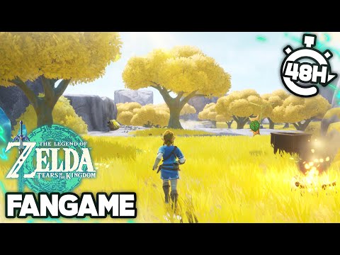 J'ai RECRÉÉ Zelda Tears of the Kingdom en 48 HEURES ! (nintendo je suis sympa)