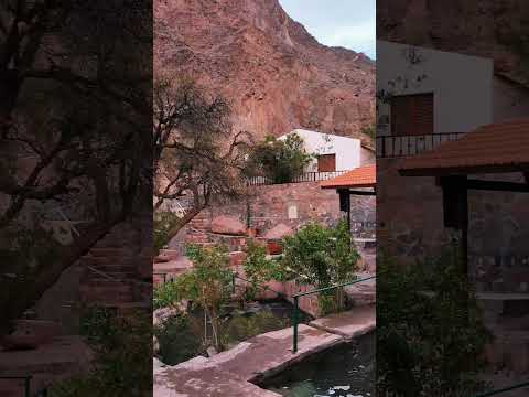Termas entre las montañas. Termas de Fiambalá, Catamarca.