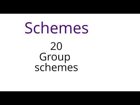 Schemes 20: Group schemes