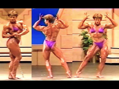 FBB Bodybuilder Amelia Hernandez 1995 Jan Tana