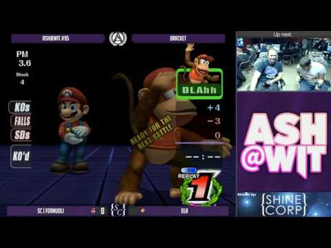 SC | Formuoli (Mario) vs DLA (Diddy Kong) - ASH@WIT #95 PM Winner's Quarters