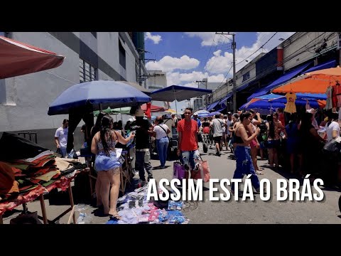 Has Brás collapsed? The reality on the streets.