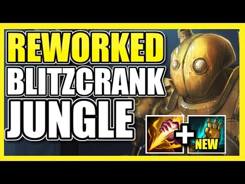*WTF RIOT* BLITZCRANK IS A JUNGLER NOW (NEW REWORK) - League of Legends | Best Season 9 JG BLITZ