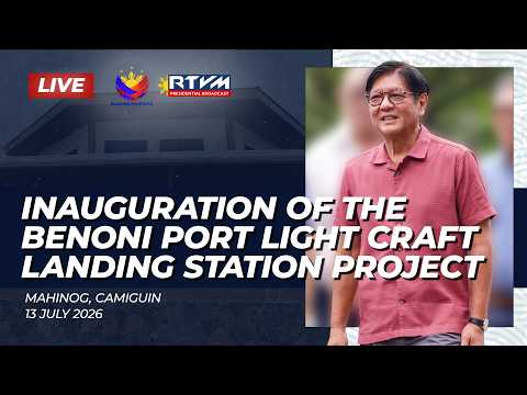 Inauguration of the Benoni Port Light Craft Landing Station