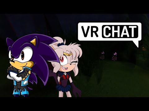 Sailor Peace and Chris Explore a Spooky Forest - VRChat