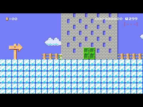 Going Up the Sky Castle by ShellDropp - Super Mario Maker 2 - No Commentary 1ca 1cb 022020