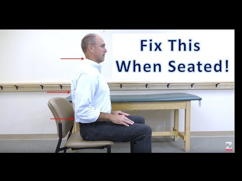 How to Sit Properly in a Chair - Prevent Neck and Back Pain