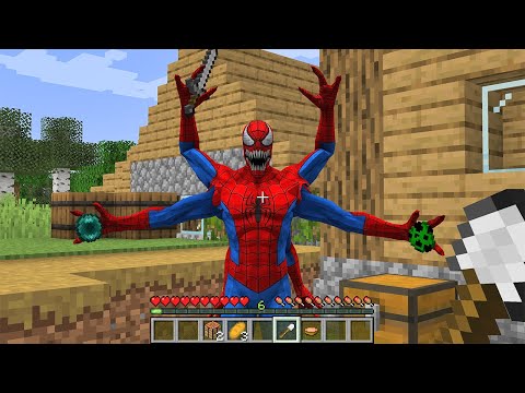 This is Real Mutant Spider man in minecraft - Not click bait