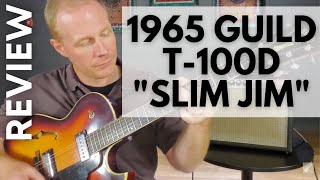 Video thumbnail for 1965 Guild T100-D (Slim Jim) // Vintage Hollow Body Guitar Demo & Review by This Guitar Channel