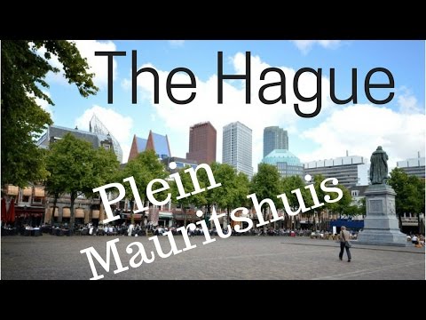 The Hague (Den Haag), The Netherlands.. City Tour (Part4/14) Plein, Mauritshuis..