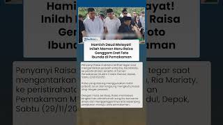 Bersama Hamish Daud! Inilah Momen Haru Raisa Genggam Erat Foto Ibunda di Pemakaman