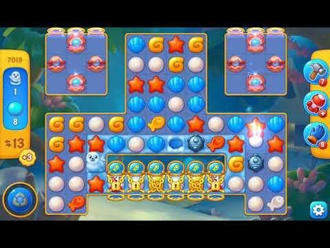 Fishdom 2021 - Level 7019   #playrix #fishdom #gaming