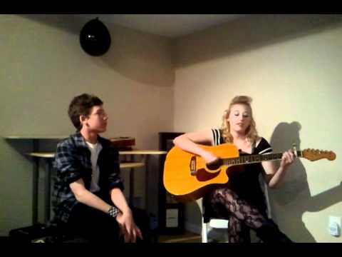 Stephanie & Scott singing Pumped up Kicks cover by Foster the People