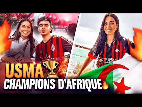 I'M EXPERIENCING MY FIRST MATCH IN ALGIERS: THE ALGERIANS ARE THE BEST SUPPORTERS!