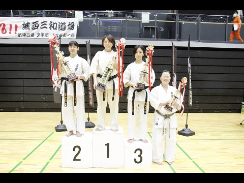 2022年極真空手全国「型」競技大会　マスターズ女子（35歳以上）予選