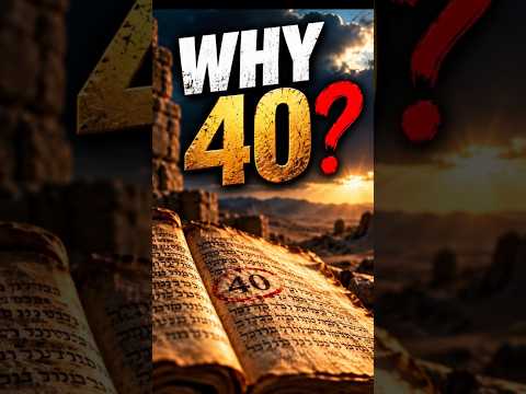 Why Is 40 Everywhere in the Bible?