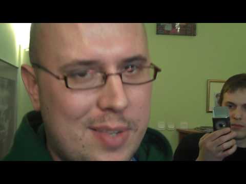 Szyms z Fatum Crew zapowiada konkurs Dialekt Ulicy w Firleju, Wrocław - 2010-03-06