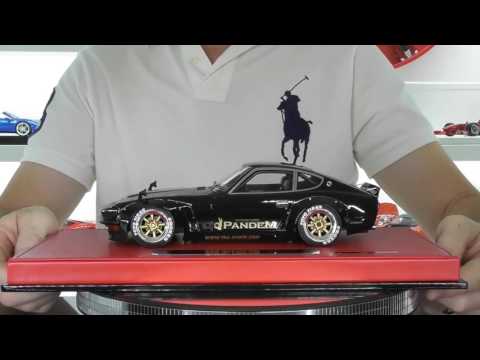 1/18 Rocket Bunny Pandem 240Z by Make Up models Full reveiw
