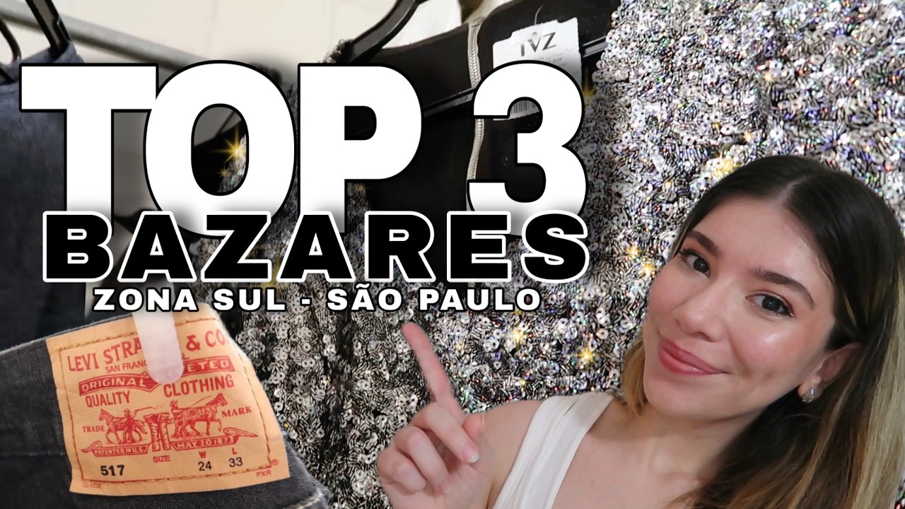 TOP 3 BAZARES em SÃO PAULO , BAZAR CASA HOUPE, BAZAR INSTITUTO JÔ CLEMENTE APAE, BAZAR SAMBURÁ
