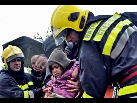 Überschwemmungen in Serbien, Kroatien und Bosnien