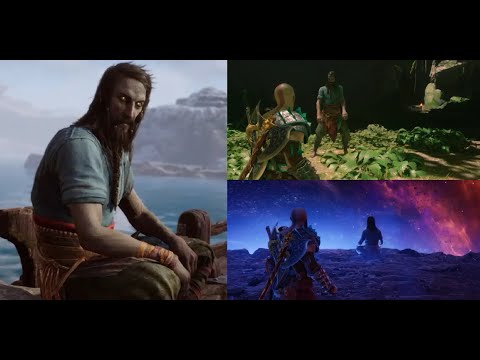 All locations of The real Týr visiting the realms - God of War Ragnarök