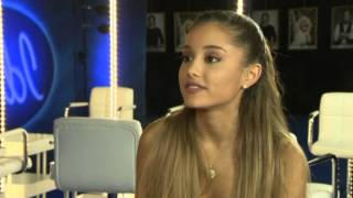 Interview w/ Ariana Grande: &quot;I love cold weather&quot; - Idol Sverige (TV4)