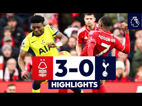 Nottingham Forest 3:0 Spurs | Highlights der Premier League