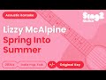 Lizzy McAlpine Spring Into Summer Acoustic Karaoke