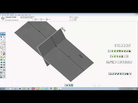 2 planuri perpendiculare