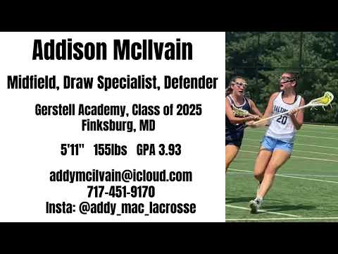 Addison Mcilvain Summer 2022 Highlights