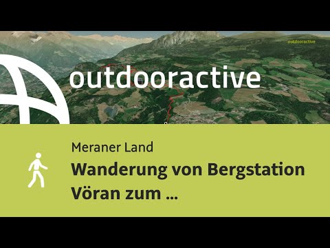 Wanderung von Bergstation Vöran zum Knottnkino am 6. August 2022