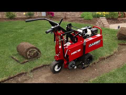 Smooth and Fast Sod Cutting with Classen Hydro-Drive Sod Cutter