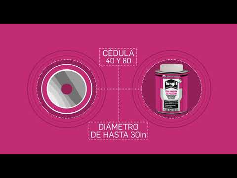 Tangit y Como funcionan las soldaduras para PVC.