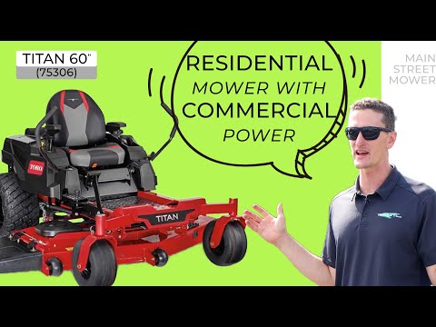 TORO Titan 60" (75306) Features & Review in Under 4 Minutes - MainStreetMower
