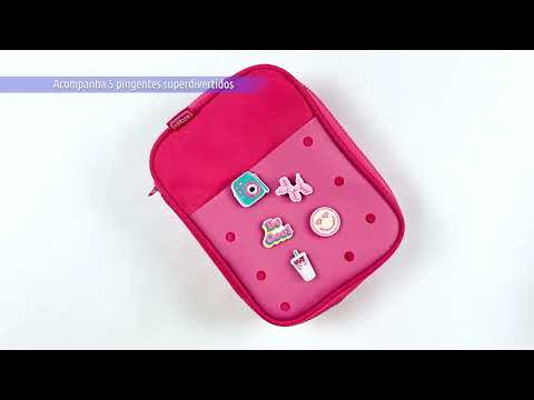Vídeo do produto Estojo Box Académie com Charms