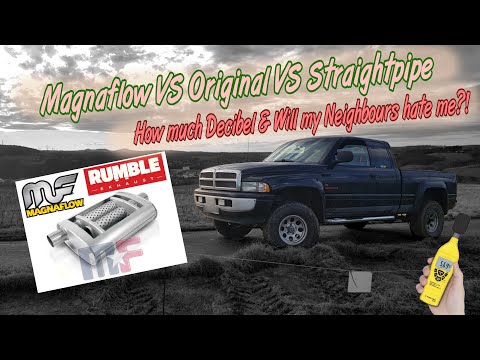 2001 Dodge Ram 5.9 Magnum + Magnaflow Rumble: How loud is it??!