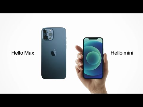iPhone 12 — Online Ad — Hello Max, Hello mini