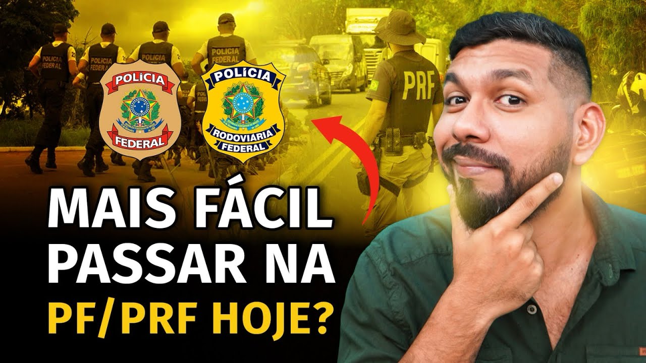 Seja aprovado na PF/PRF com essa MENTALIDADE ✅