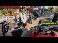 Taking My Kawasaki z900 to College 😍 | Public Reaction on Superbike