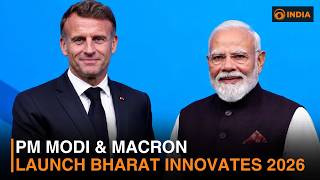 PM Modi and Macron inaugurate Bharat Innovates 2026 in Nice