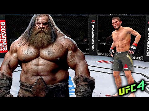 Khabib Nurmagomedov vs. Hagrid Hulk (EA sports UFC 4)