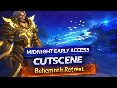 High Exarch Turalyon Leads the Charge in the Behemoth Retreat Cutscene — World of Warcraft Midnight