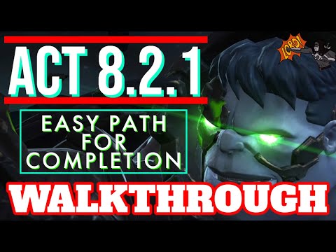 ACT 8.2.1 Walkthrough - Easy Path for Completion | Reflection | Marvel Contest of Champions